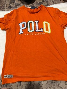 Polo Ralph Lauren Orange Logo Tee